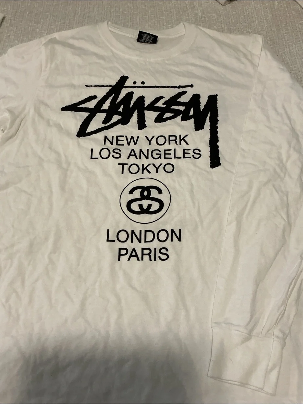 🆕 NWOT Stussy | World Tour Long Sleeve Tee